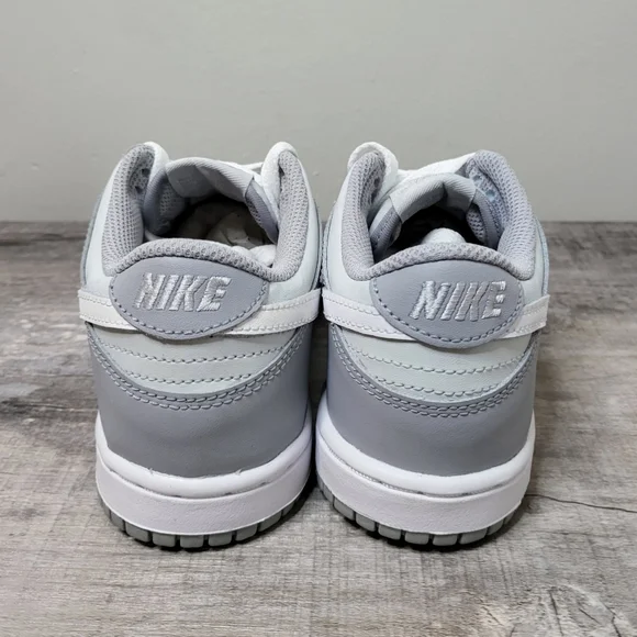 NEW Kids (PS) Nike Dunk Low Two-Toned Grey - DH9756-001 - Picture 5 of 11